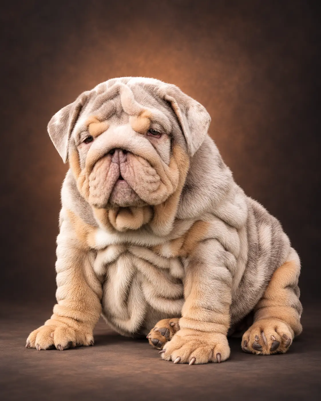 Larger adult English Bulldog offspring from an earlier Dankie breeding